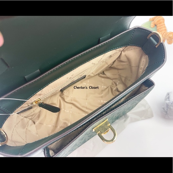 🍀NeW! Michael Kors Manhattan MD Satchel - Picture 8 of 8